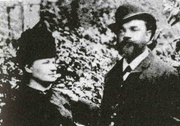 Dvořák se ženou v NY Dvořák se ženou v NY